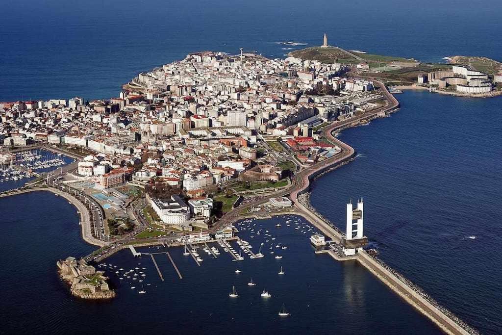 فيلا Ag Casa Anema 10 Huespedes A 2Km De La Playa Razo آكورونيا المظهر الخارجي الصورة